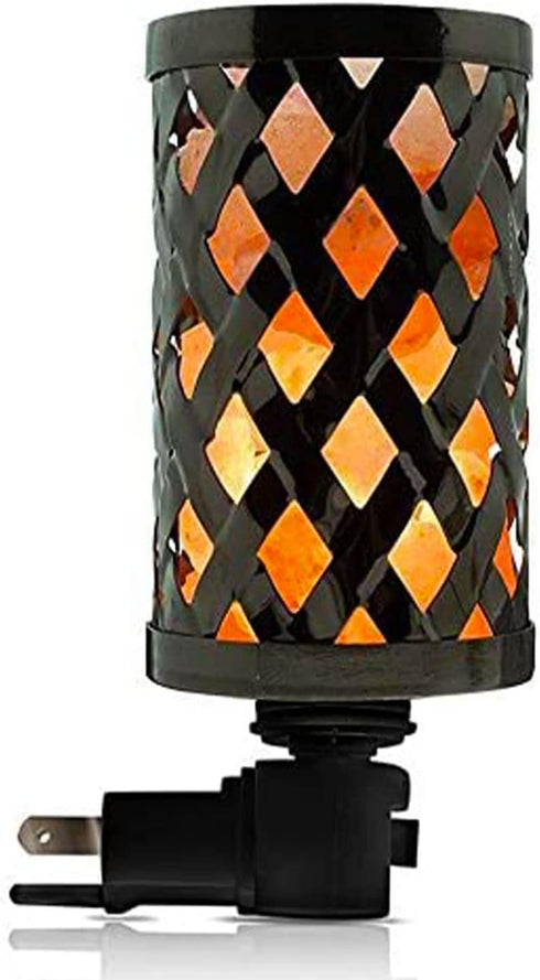 Lattice Style Salt Night Light | HIMALAYAN GLOW